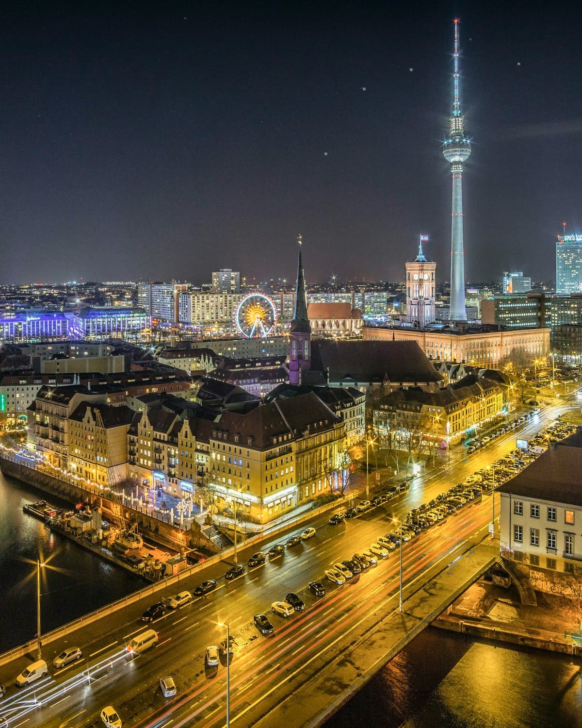 The Friedrichshain streets around the Atelier Berlin workshop